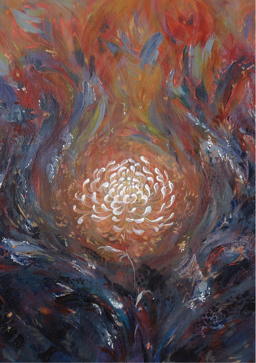 "Chrysanthemum" Print